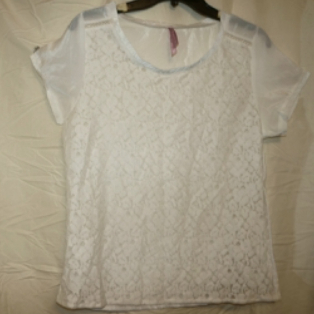 Ruby Ribbon white Cami Top‎ - Picture 5 of 10